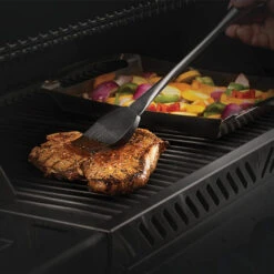 Pince + Pinceau + Spatule Coupante Ajourée PRO En Inox - Napoleon -Outdoorchef Shop 3 ustensiles inox pro napoleon 0629162700346 1