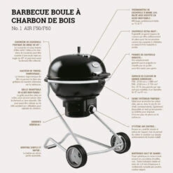 Barbecue Charbon Air F50 - Rosle* -Outdoorchef Shop barbecue charbon rosle f50 4004293250018 7