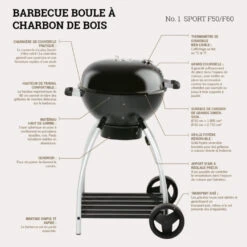 Barbecue Charbon Sport F50 - Rosle* -Outdoorchef Shop barbecue charbon rosle sport f50 4004293250025 5