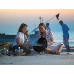 Barbecue Charbon Smokey Joe Premium Noir ø37 Cm - Weber -Outdoorchef Shop barbecue weber smokey joe premium 0077924003134 9