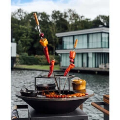 Brasero OFYR Island Noir 100 Tablette Teck + Housse 7 Brasero OFYR Island Noir 100 Tablette Teck + Housse -Outdoorchef Shop brasero ofyr island noir 100 100 tablette bois 7436933035056 2