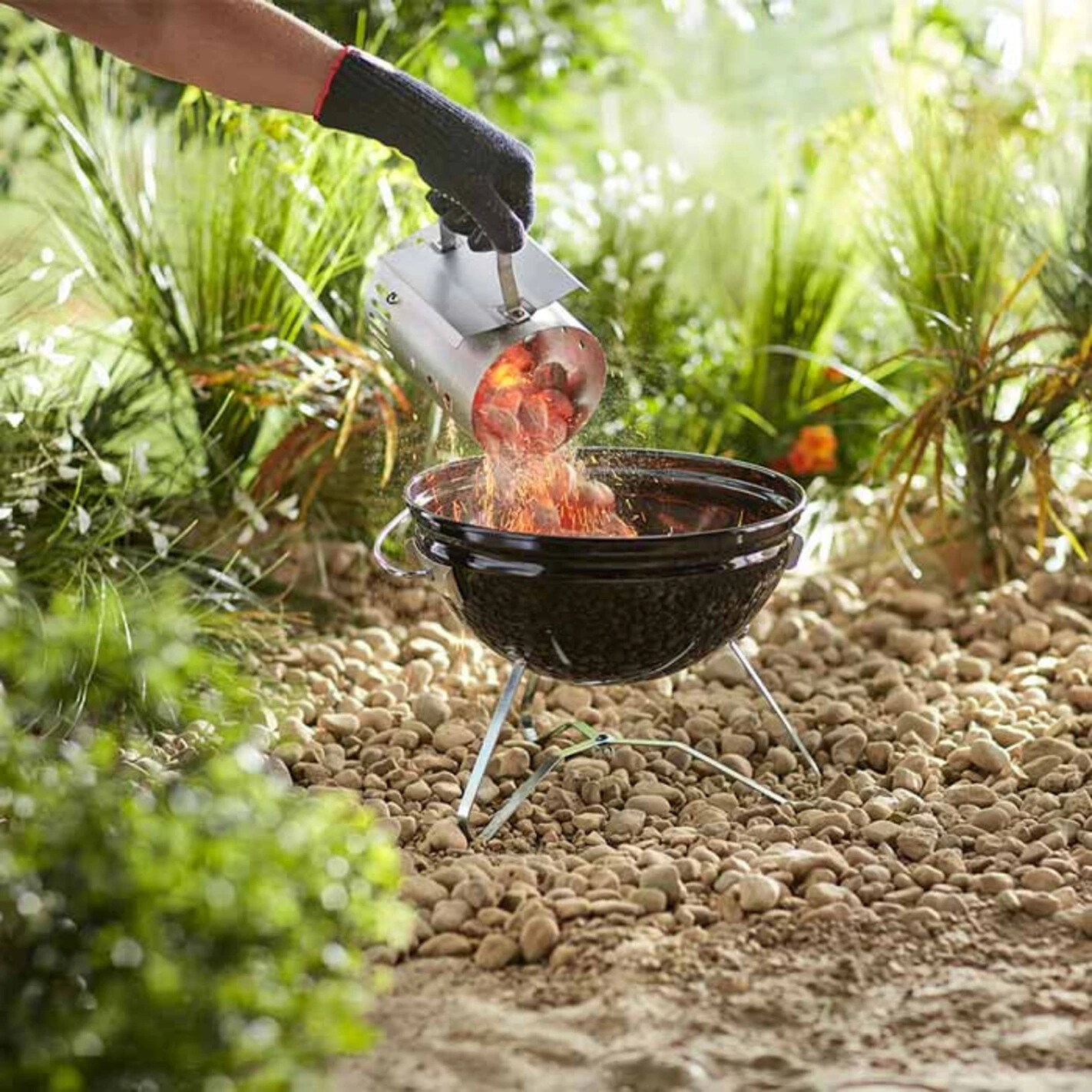 Cheminée D'allumage Weber Petit Modèle Barbecue Smokey Joe 7 Cheminée D'allumage Weber Petit Modèle Barbecue Smokey Joe - Image 5