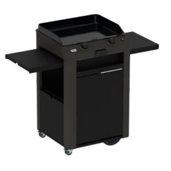 Combo Plancha Gaz Fusion 60 Gris Cargo 2 Br没leurs Avec Chariot - ENO