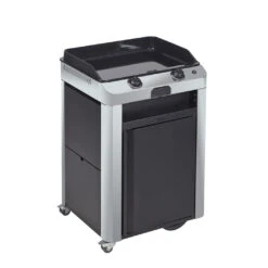 Combo Plancha Gaz Fusion 60 Inox Marin 2 Brûleurs Avec Chariot - ENO -Outdoorchef Shop combo fusion 60 inox eno 3224780043386 3