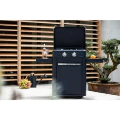 Combo Plancha Gaz Enosign 65 Bleu (Chariot Et Capot) - ENO* -Outdoorchef Shop combo plancha enosign 65 bleu capot eno chariot 3224780040040 2