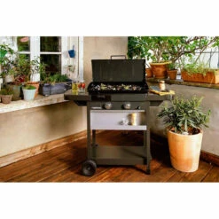 Combo Plancha Gaz EX Plus (chariot + Couvercle) - Campingaz -Outdoorchef Shop ex plus couvercle campingaz 3138522124168 3
