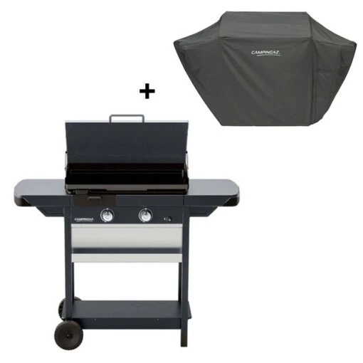 Combo Plancha Gaz EX Plus (chariot + Couvercle) - Campingaz -Outdoorchef Shop ex plus couvercle campingaz 3138522124168