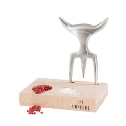 Fourchette à Viande Tridens Inox Brossé + Support 8 Fourchette à Viande Tridens Inox Brossé + Support -Outdoorchef Shop fourchette viande tridens inox 3770012105006 2