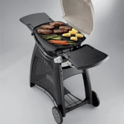 Grille De Cuisson Fonte émaillée Q300/Q3000 - Weber -Outdoorchef Shop grille de cuisson pour q300 barbecue a gaz weber 0077924038853 3