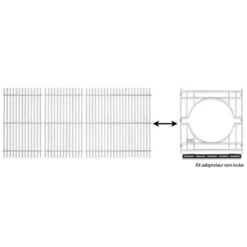Grilles Inox Crafted SmokeFire EX6 - Weber -Outdoorchef Shop grilles inox crafted smokefire ex6 weber 0077924180811 2