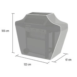 Housse Barbecue S 2 Series, Compact 3 / Plancha + Chariot Deluxe - Campingaz -Outdoorchef Shop housse barbecue attitude chariot deluxe campingaz 3138522119355 2