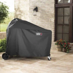 Housse Premium Barbecue Summit Kamado S6 / Charcoal Center - Weber -Outdoorchef Shop housse summit charcoal center 0077924041754 2