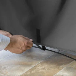 Housse Premium Q Séries 300/3000 Et 2000 Avec Chariot - Weber -Outdoorchef Shop housse weber de luxe pour q300 0077924059254 2