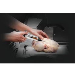 Seringue à Marinade Inox 2 Aiguilles + 2 Brosses - Napoleon -Outdoorchef Shop injecteur a marinade 0629162550286 1