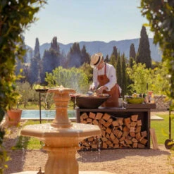 Brasero OFYR Island Noir 85 Céramique Gris Foncé + Housse -Outdoorchef Shop island noir 85 100 ceramique gris fonce 2020000019978 2