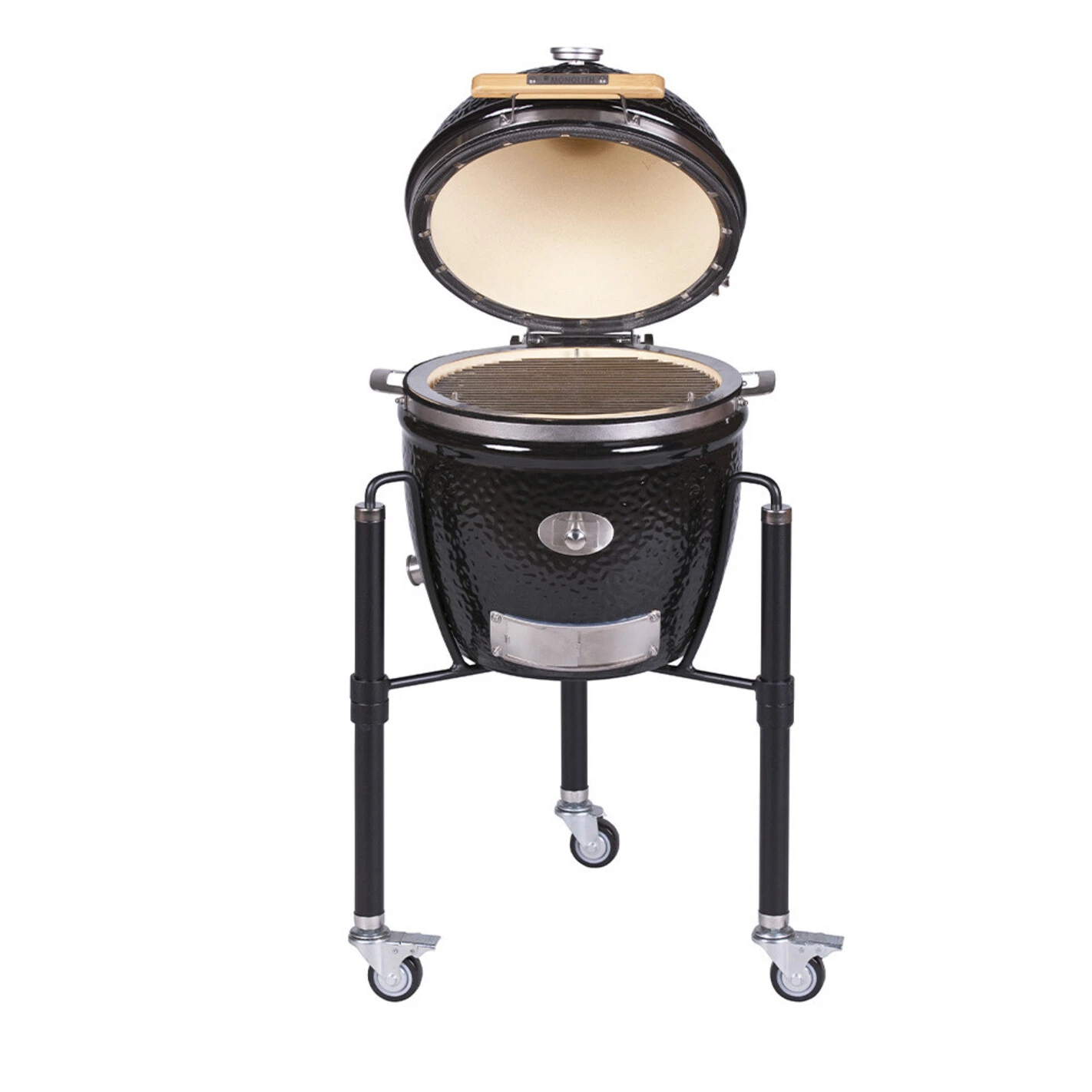 Barbecue Kamado JUNIOR Pro 2.0 Noir + Chariot - Monolith* 3 Barbecue Kamado JUNIOR Pro 2.0 Noir + Chariot - Monolith* - Image 2