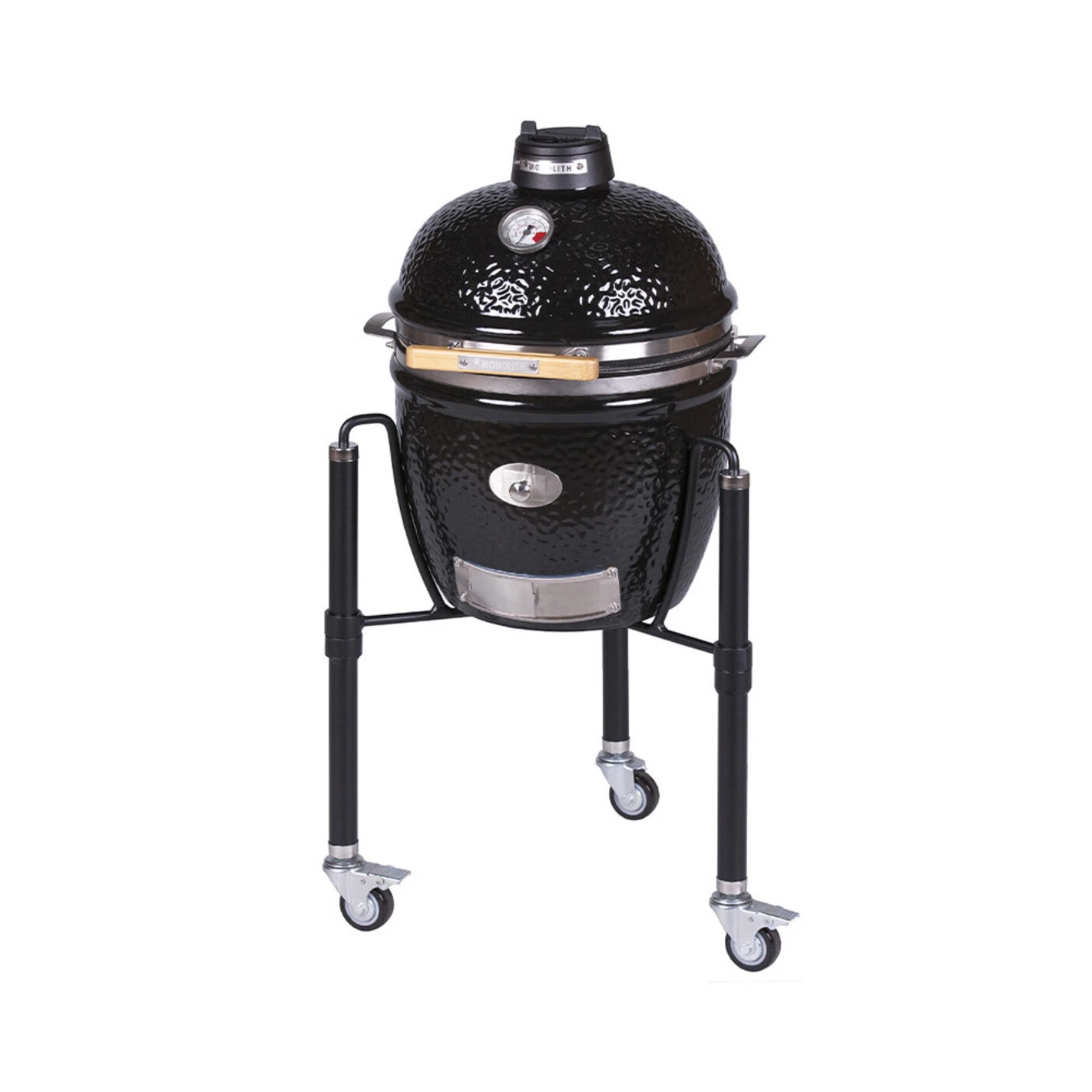 Barbecue Kamado JUNIOR Pro 2.0 Noir + Chariot - Monolith* 4 Barbecue Kamado JUNIOR Pro 2.0 Noir + Chariot - Monolith* - Image 3