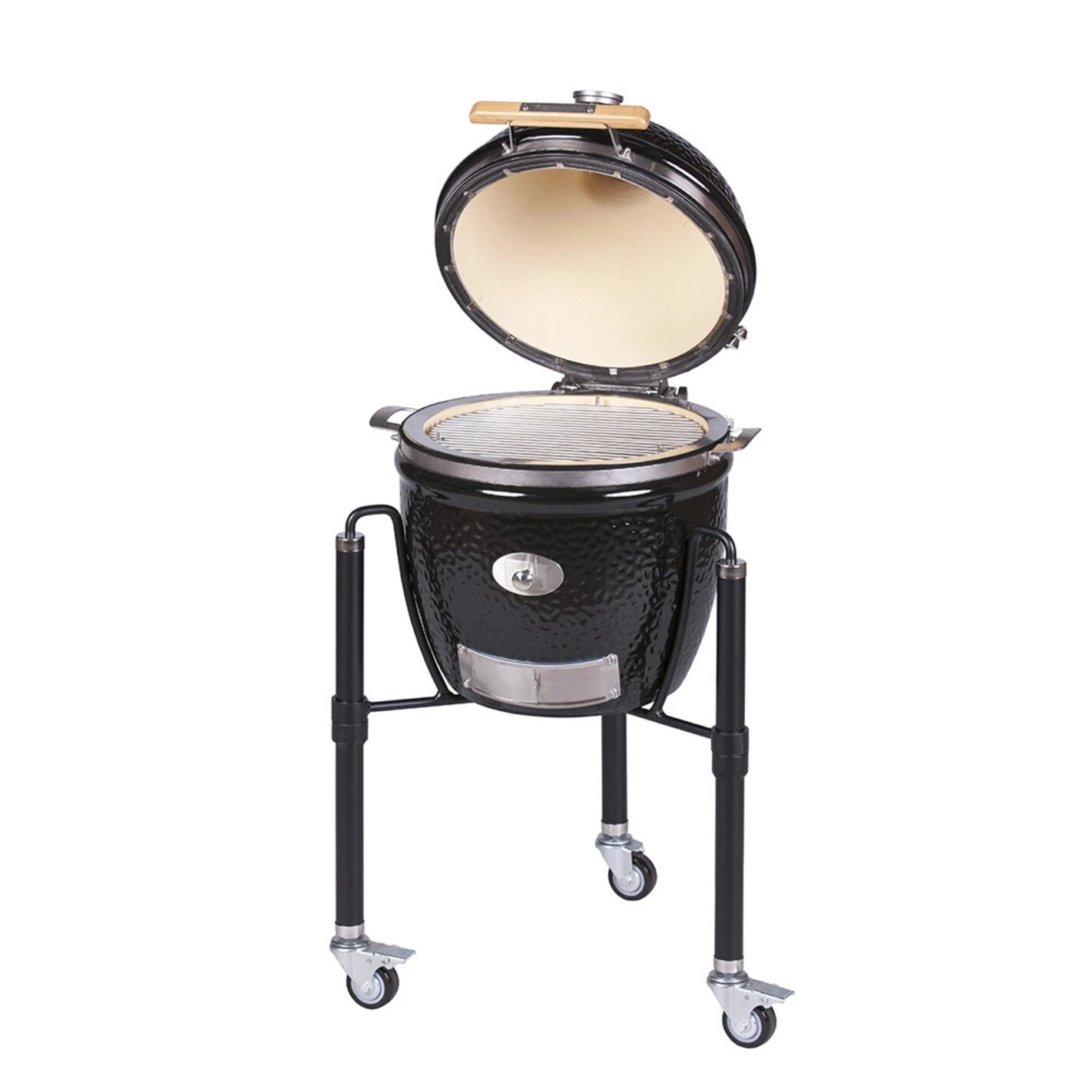 Barbecue Kamado JUNIOR Pro 2.0 Noir + Chariot - Monolith* 5 Barbecue Kamado JUNIOR Pro 2.0 Noir + Chariot - Monolith* - Image 4
