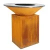 Brasero Corten Classic 100 - Ofyr -Outdoorchef Shop ofyr classic brasero plancha corten 3291081336219