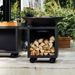 Brasero Plancha Classic Storage Pro 100 Noir + Housse - Ofyr -Outdoorchef Shop ofyr classic storage 100 pro noir 2020000021971 2