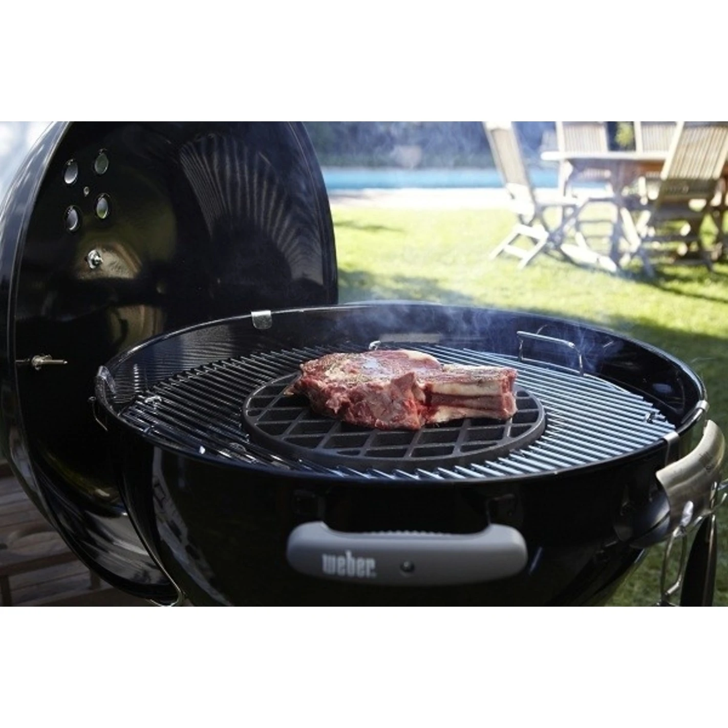 Weber Pack Barbecue Charbon MasterTouch GBS Premium E-5770 + Grille De Saisie 8 Weber Pack Barbecue Charbon MasterTouch GBS Premium E-5770 + Grille De Saisie - Image 6