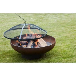Pare-étincelles Pour Brasero Jack 75 Et Modern 75 Noir - Barbecook -Outdoorchef Shop pare etincelles 75 cm noir barbecook 5404035700679 2