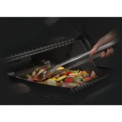 Pince Verrouillable + Spatule Coupante Ajourée PRO Inox - Napoleon -Outdoorchef Shop pince spatule coupante inox pro napoleon 0629162700339 1