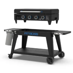 Plancha Gaz Ultimate 4 Brûleurs - Pit Boss* -Outdoorchef Shop plancha 4 feux ultimate pit boss 0684678108130 3