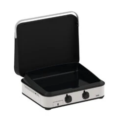 Plancha Enosign 65 Inox Et Noir Avec Capot - ENO* 13 Plancha Enosign 65 Inox Et Noir Avec Capot - ENO* -Outdoorchef Shop plancha enosign 65 inox et noir capot 3224780041207 2