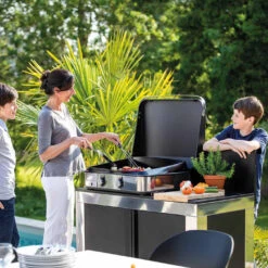 Plancha Enosign 65 Inox Et Noir Avec Capot - ENO* 18 Plancha Enosign 65 Inox Et Noir Avec Capot - ENO* -Outdoorchef Shop plancha enosign 65 inox et noir capot 3224780041207 7