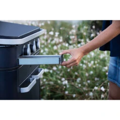 Plancha Gaz Enosign 80 Bleue Navy Avec Capot - ENO* -Outdoorchef Shop plancha enosign 80 bleue navy capot eno 3224780040095 6