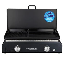 Plancha Gaz Blue Flame LXD Twin + Couvercle - Campingaz -Outdoorchef Shop plancha gaz blue flame lxd twin campingaz 3138522119416 1