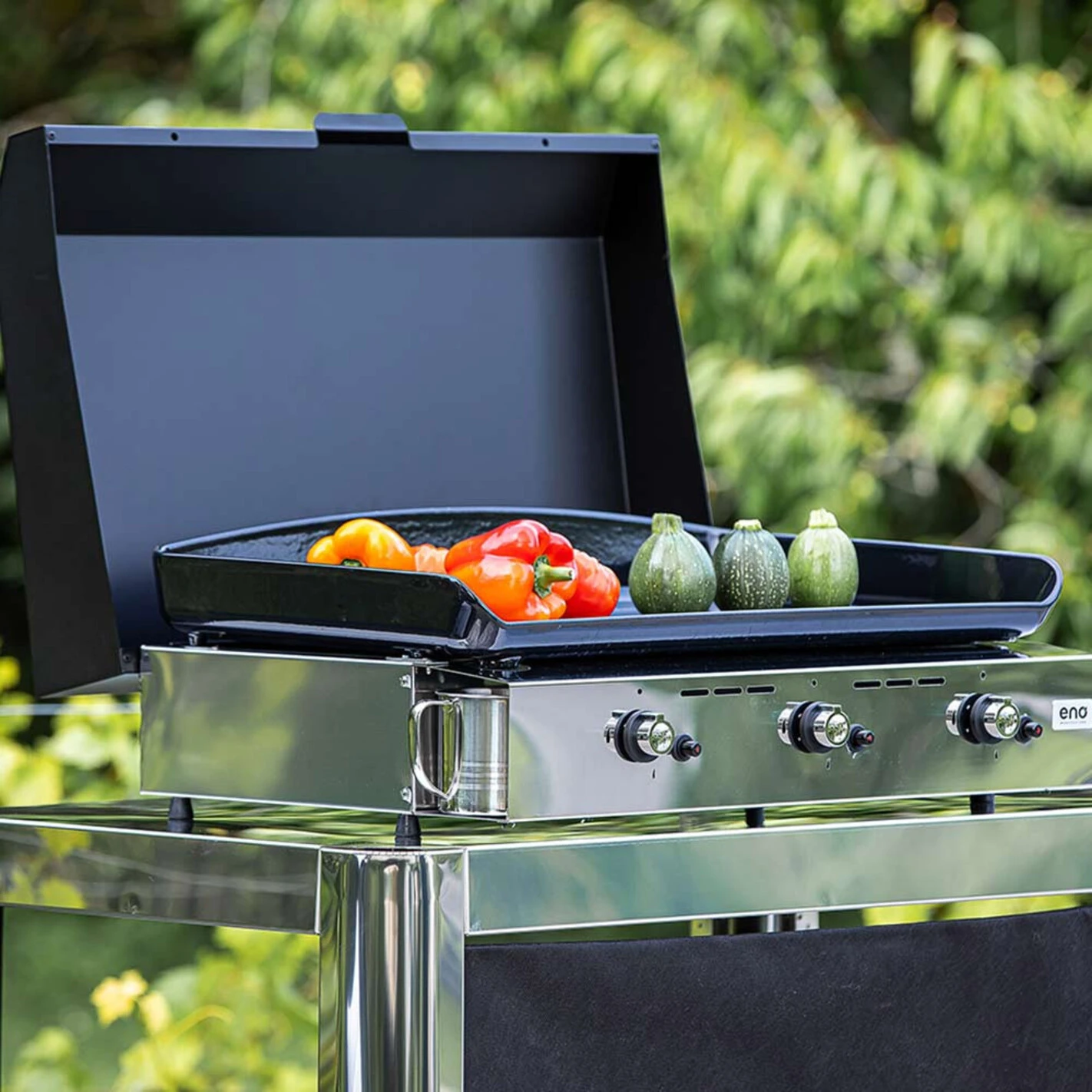 Plancha Gaz Initial 65 Fonte émaillée - ENO 6 Plancha Gaz Initial 65 Fonte émaillée - ENO - Image 4