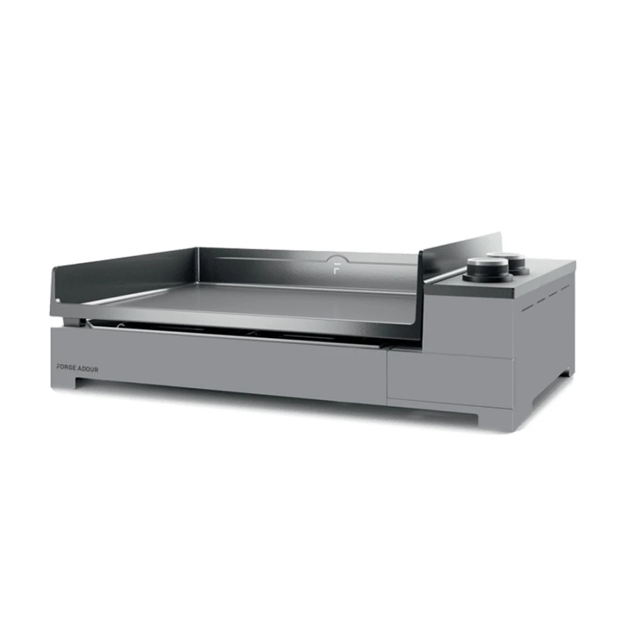 Plancha Gaz Premium 60 Noir Et Gris - Forge Adour 3 Plancha Gaz Premium 60 Noir Et Gris - Forge Adour