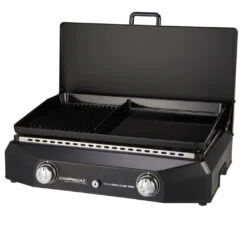 Plancha Gaz Sorio 2 LXD Twin - Campingaz* -Outdoorchef Shop plancha sorio 2 lxd twin campingaz 3138522117993 2