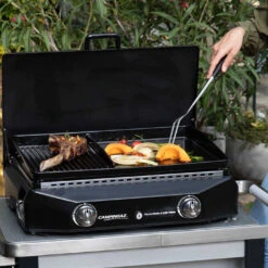 Plancha Gaz Sorio 2 LXD Twin - Campingaz* -Outdoorchef Shop plancha sorio 2 lxd twin campingaz 3138522117993 4