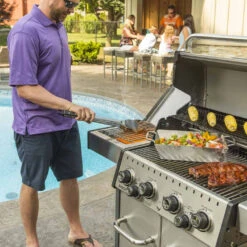 Réchaud Latéral Infrarouge Regal Imperial Baron - Broil King -Outdoorchef Shop rechaud lateral ir broil king 0060162186738 4