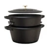 Set De 2 Cocottes En Fonte Staub Empilables - Ofyr -Outdoorchef Shop set 2 cocottes empilables staub ofyr 6019909622637