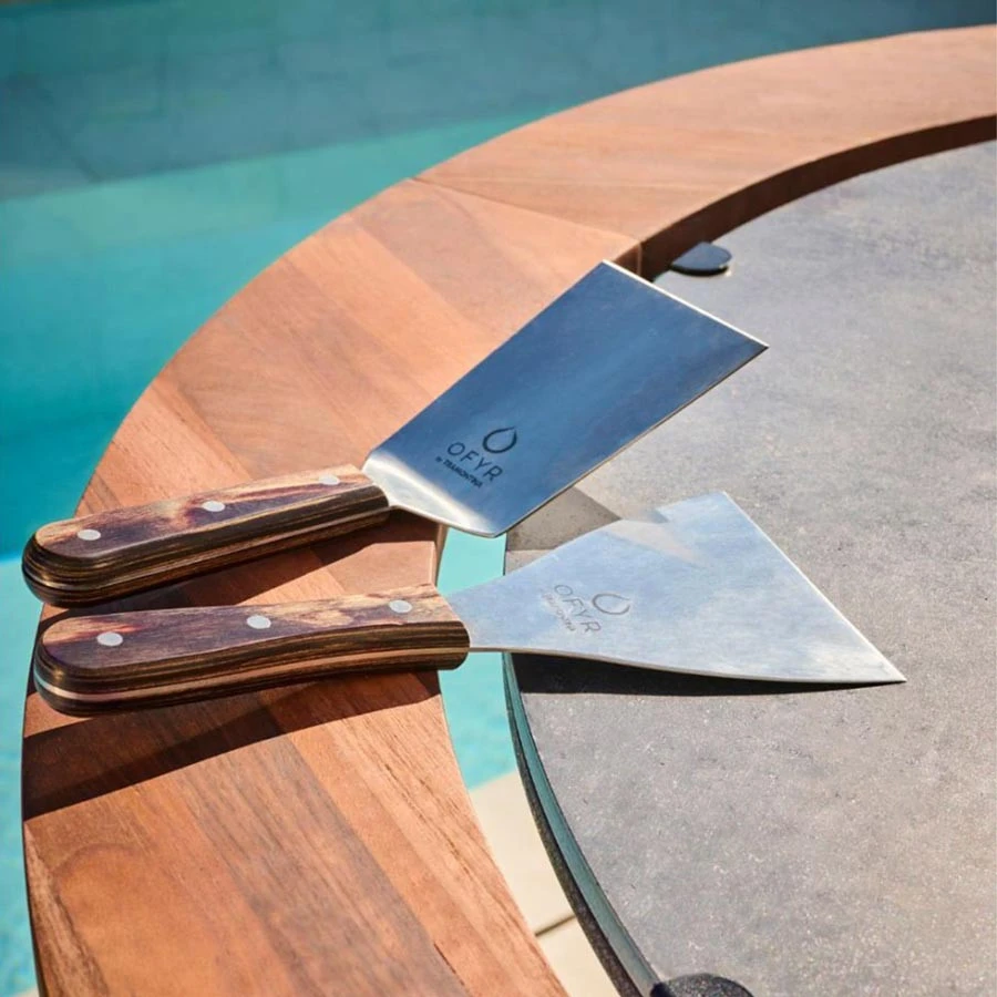 Set De 2 Spatules Pour Brasero Plancha - Ofyr 5 Set De 2 Spatules Pour Brasero Plancha - Ofyr - Image 3