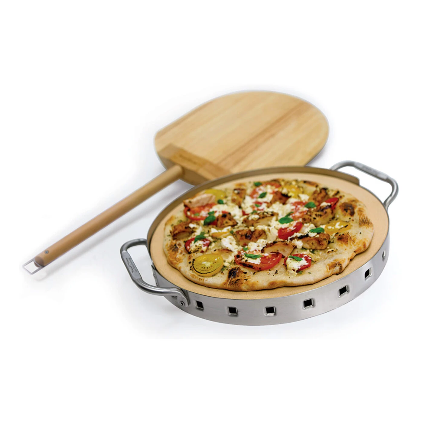 Set Pierre à Pizza ⌀ 33 Cm + Pelle - Broil King 5 Set Pierre à Pizza ⌀ 33 Cm + Pelle - Broil King - Image 3