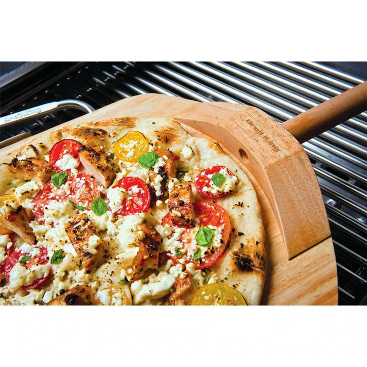 Set Pierre à Pizza ⌀ 33 Cm + Pelle - Broil King 6 Set Pierre à Pizza ⌀ 33 Cm + Pelle - Broil King - Image 4