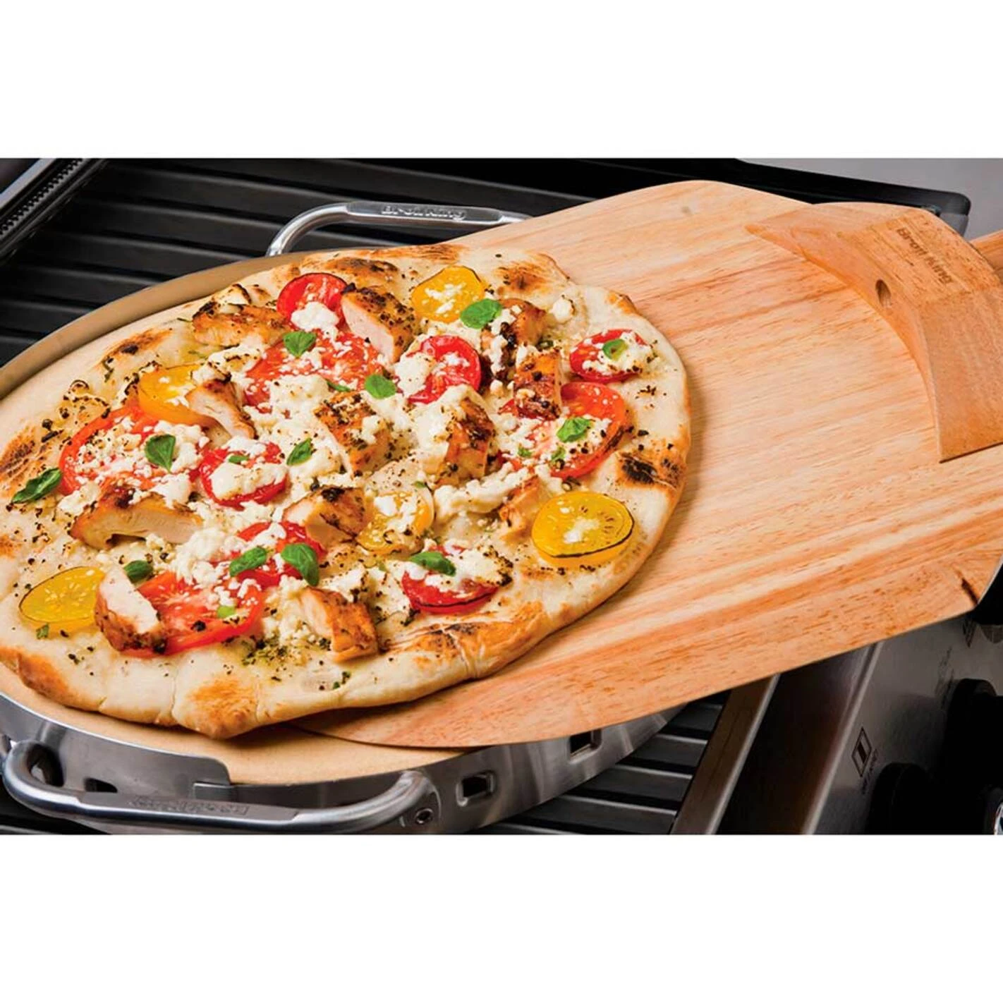 Set Pierre à Pizza ⌀ 33 Cm + Pelle - Broil King 7 Set Pierre à Pizza ⌀ 33 Cm + Pelle - Broil King - Image 5
